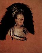 Francisco de Goya, hermana de Carlos III